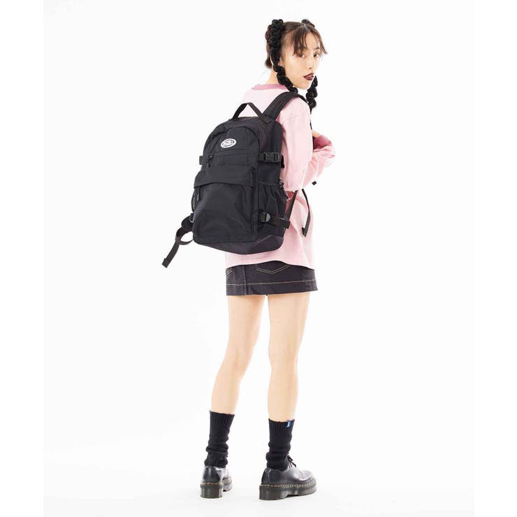 GREY】OVAL LOGO BACKPACK[品番：BSIM0011841]｜X-girl （エックス