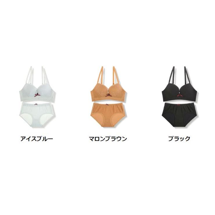 【ブラ＆ショーツSET】上下セット/サマ－ニット/ブラ＋ショーツセット/内蔵パッド/脇高/セットアップ/ブラジャー/ショーツ/Aカップ/Bカップ/Cカップ/Dカップ/70B/B75/B80/ランジェリー/セクシーランジェリー/韓国