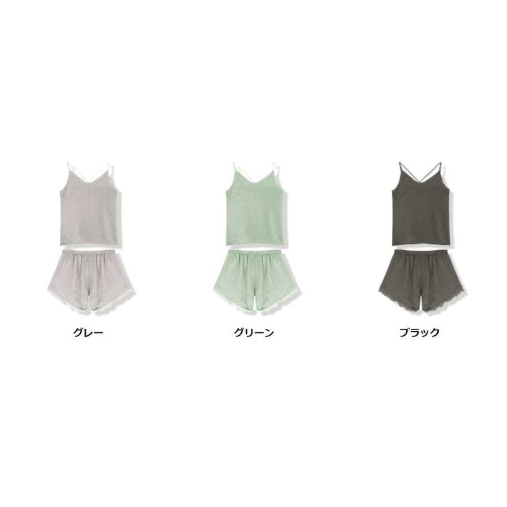 【RW】レースベロアルームウェア【セットアップ】/キャミ/ショートパンツ/ホットパンツ/レース/ベロア/ルームウェア/パジャマ/短パン/ベロア/S/M/L/XL/2XL/3XL/上下セット/韓国	