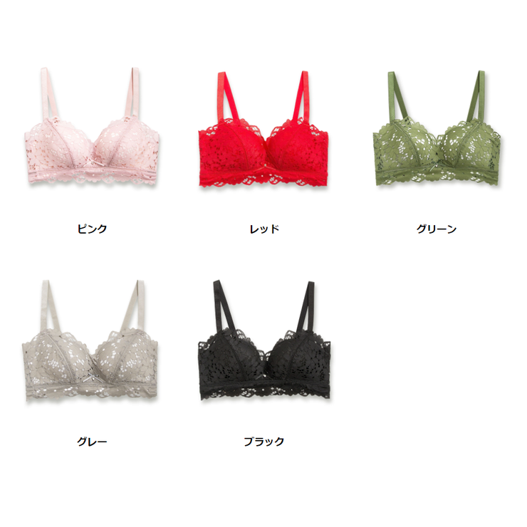 【B】ナチュラルレースブラ【ブラ単品】ブラジャー/レース/下着/インナー/Aカップ/Bカップ/Cカップ/70A/75A/80A/85A/70B/75B/80B/85B/70C/75C/80C/85C/ランジェリー/セクシーランジェリー/韓国