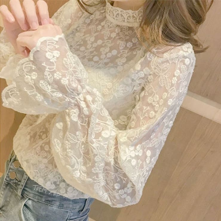 スカラップレーストップス トップス スカラップ 品番 Yzmu Premina プレミーナ のレディースファッション通販 Shoplist ショップリスト