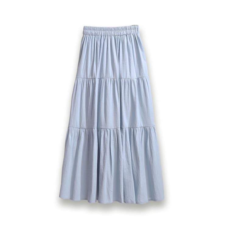 【SK】ミモレ丈ティアードスカート スカート ロングスカート | PREMINA | 詳細画像26 