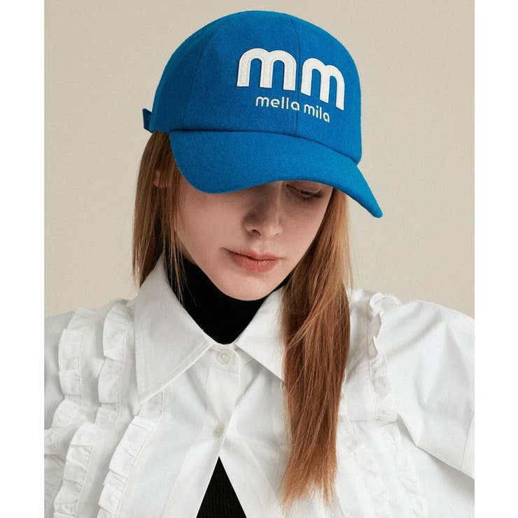 ブルー | 【mella mila】 BIG ARROW M BALL CAP | YENNA