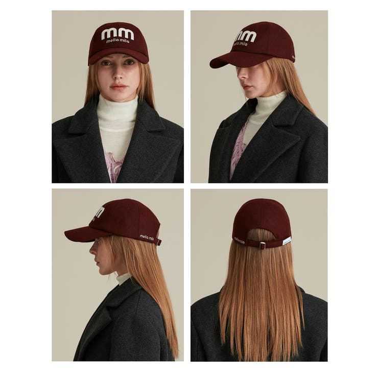 【mella mila】 BIG ARROW M BALL CAP | YENNA | 詳細画像1 