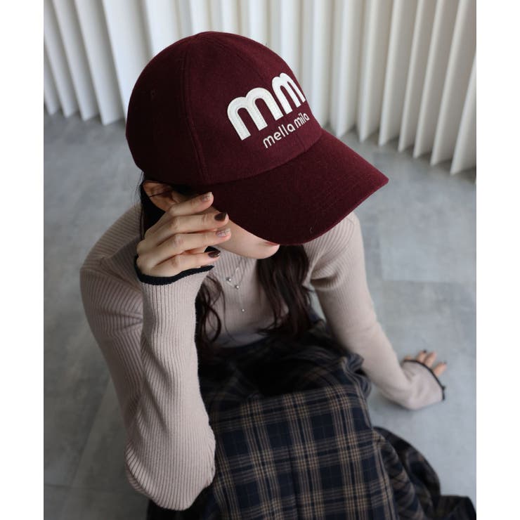 【mella mila】 BIG ARROW M BALL CAP | YENNA | 詳細画像3 