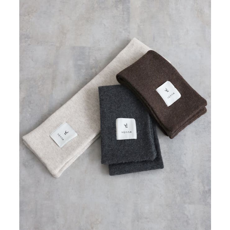 ダブルフェースニットブルゾン+マフラー付き | YENNA | 詳細画像5 