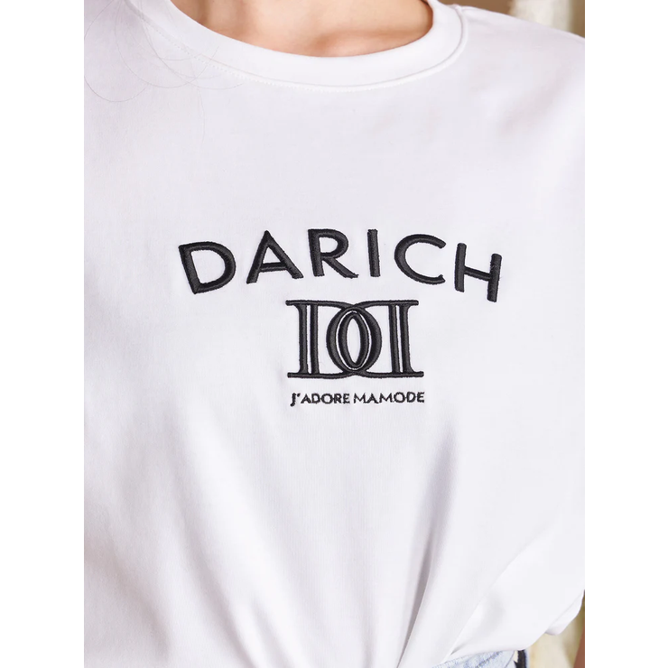 DDロゴエンブロイダリーTシャツ[品番：DRCW0008361]｜Darich