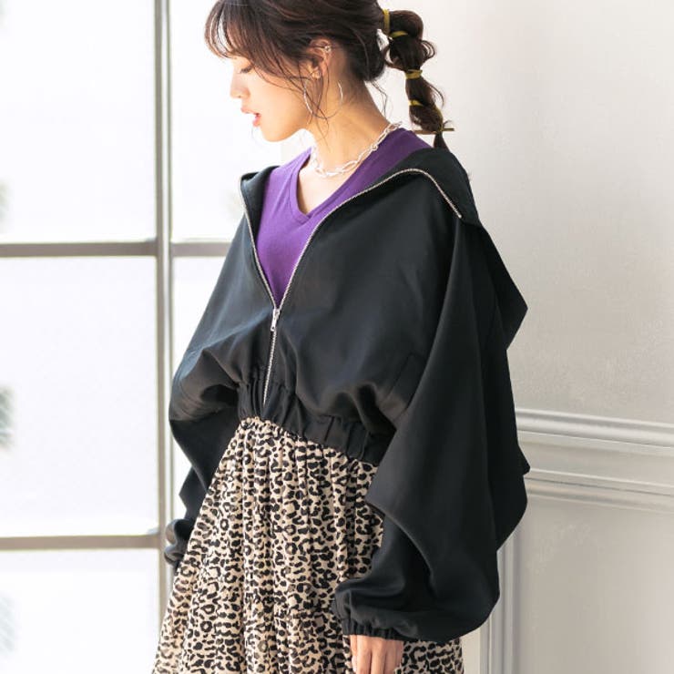 ブルゾン ドルマン パーカー[品番：YU000043176]｜夢展望