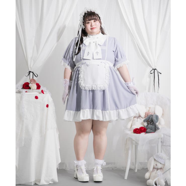 DEARMYLOVE ディアマイラブ 量産型 地雷系 ワンピース 本日限定価格】夢展望 ディアマイラブ お嬢様ツイード
