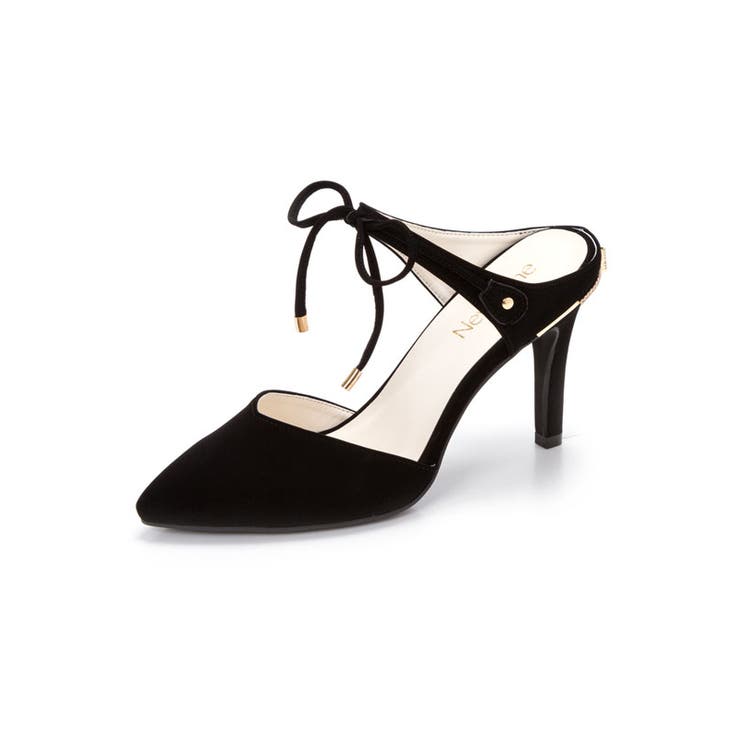 [リボン飾りヒール 大人可愛いミュールサンダル|NL|GL|CS||] | 夢展望 | 詳細画像11 