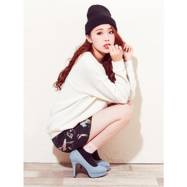 抗菌防臭シルク混 マルチカラー配色サテンリボンラッピングシースルーソックス MR | 夢展望 | 詳細画像5 