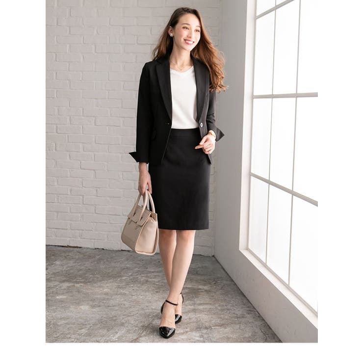 ✨美品✨ NEWYORKER スカートスーツセットアップ 大きいサイズ