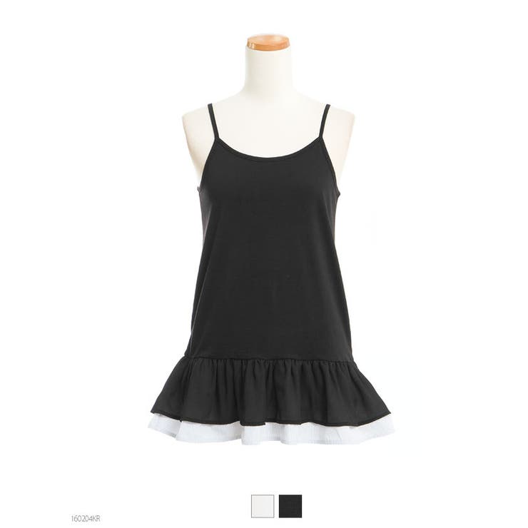 裾フリルキャミソール 品番 Yu 夢展望 ユメテンボウ のレディースファッション通販 Shoplist ショップリスト