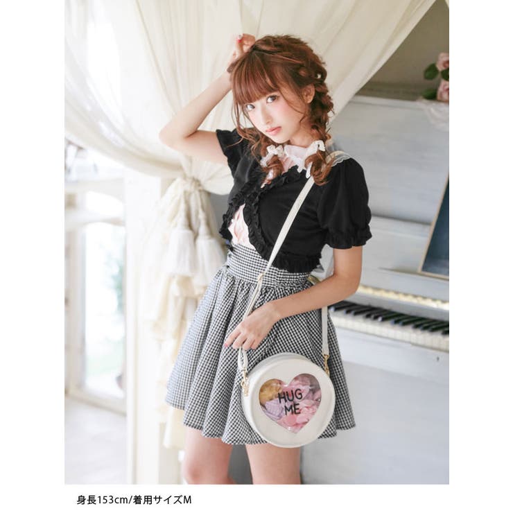 週末セール★ 新品タグ付き★POPPY ギンガムオーガンジータックスカート おはようございます♡ 本日9月12日(金) 21:00より ギンガム