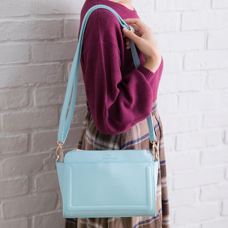 [ショルダーバッグ 斜めがけ カラバリゴールドポイントスクエア | 夢展望 | 詳細画像15 