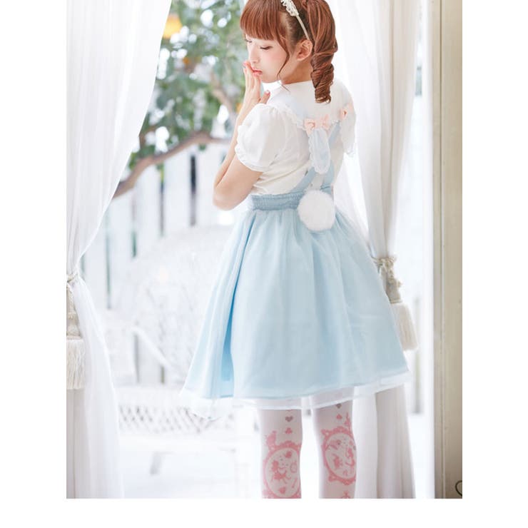 [童話プリンセスorねこor天使orうさぎ 選べる昇華プリント ロリィタタイツ | 夢展望 | 詳細画像5 