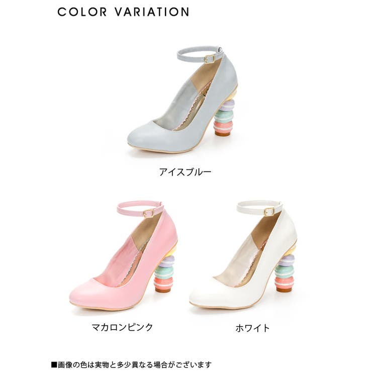 春先行 春新作 [マカロンヒール2WAYパンプス |DML|FN|SW||][品番