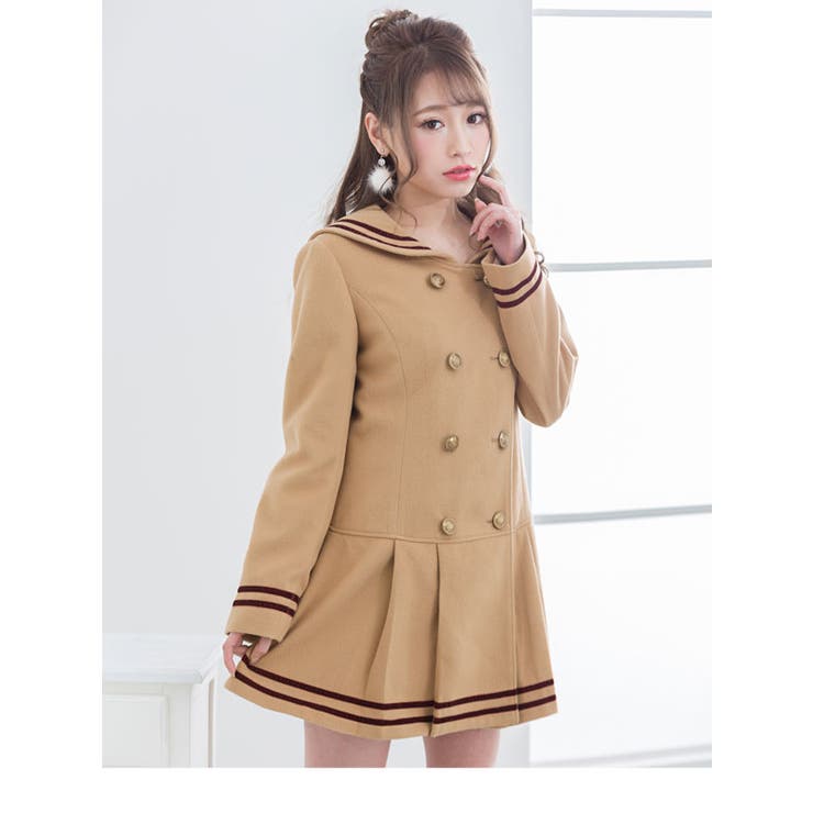 美品❤️ミリー♡裾フェザーツイードコート 希少 0size