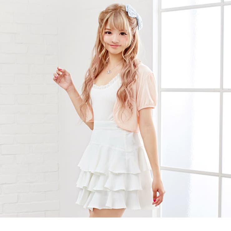サイドリボンエプロン付き♪2wayティアードフリルスカート NL  FN[品番：YU000040204]｜夢展望（ユメテンボウ）のレディースファッション通販｜SHOPLIST（ショップリスト）