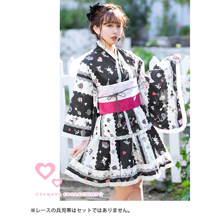 不思議の国のドレス浴衣|DML|PR|SW][品番：YU000040139]｜夢展望 （ユメテンボウ）のレディースファッション通販｜SHOPLIST（ショップリスト）