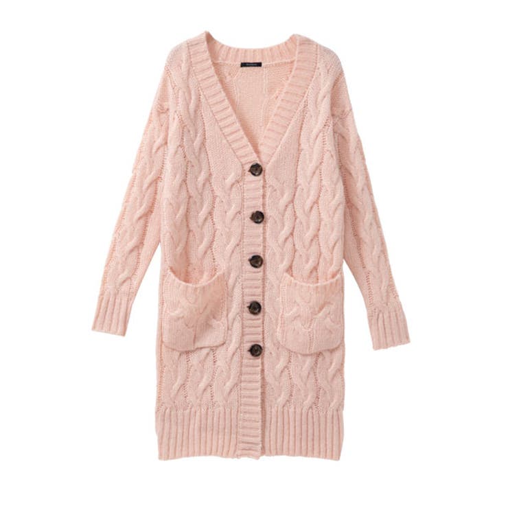 カーディガン ケーブルニット ロングカーディガン | 夢展望 | 詳細画像36 