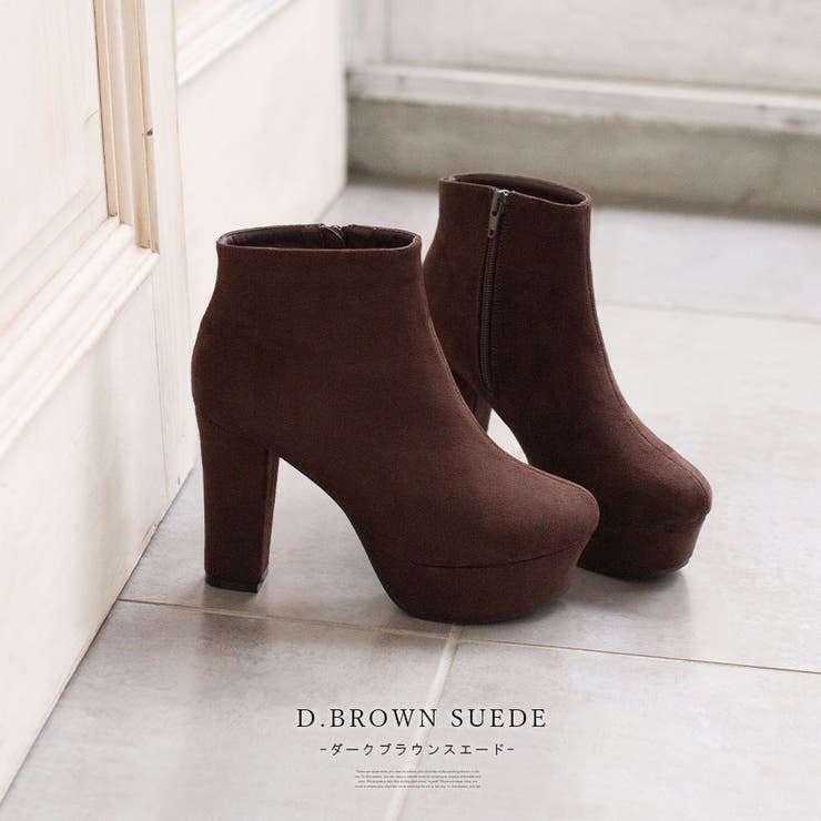【美品】ヴァンキッシュ ヒールブーツ 26cm ヴァンキッシュ VANQUISH Cow Leather side zip ring heel Boots
