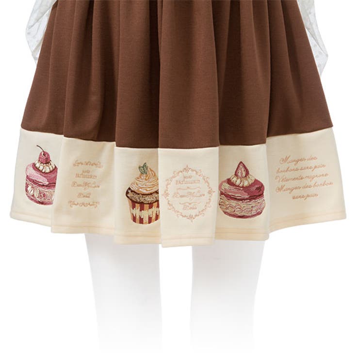 [カップケーキ刺繍ドットチュール重ねスカート|DML|PR|SW||] | 夢展望 | 詳細画像13 