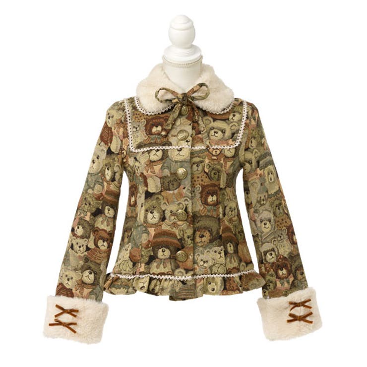 【新品未使用】年末セール　MSGM ファーパネルコート　ローラ着♡ 送別ファーコート フォックス一生物Device works 38灯MONSHO