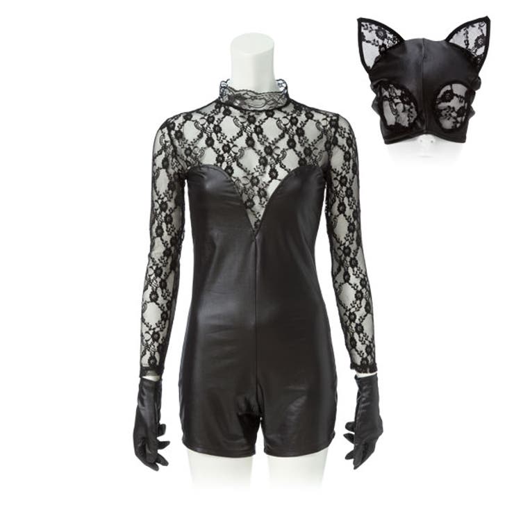ハロウィンセクシー黒猫コスプレ|LIN|LX||][品番：YU000040700]｜夢