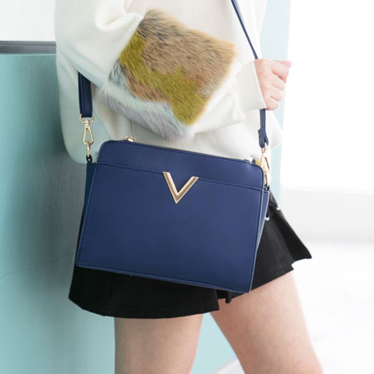 韓国ファッション Vバックル ショルダーバッグ | 夢展望 | 詳細画像38 