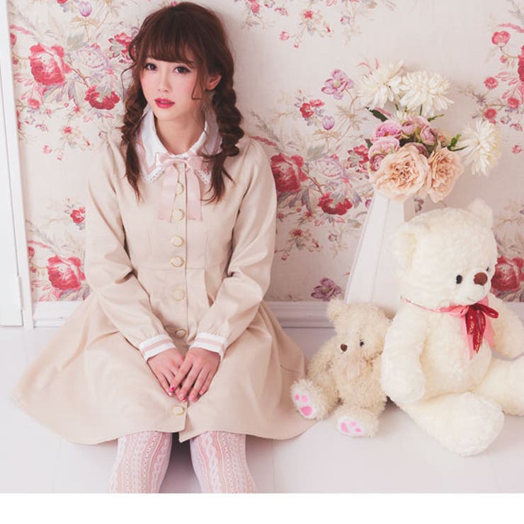 チェック柄リボンスクールガールワンピース|DML|PR|SW||][品番