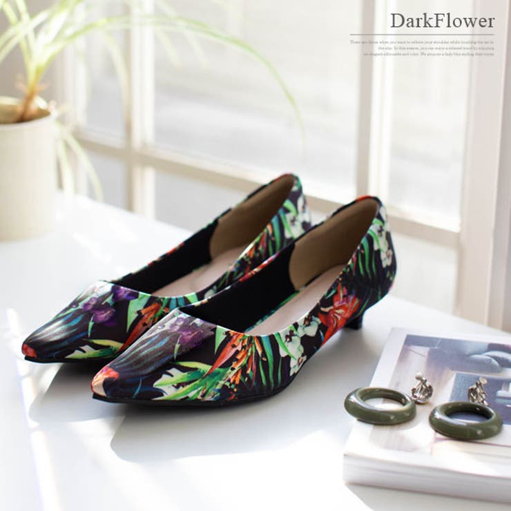 ぺたんこ 3cmヒール パンプス | 夢展望 | 詳細画像30 