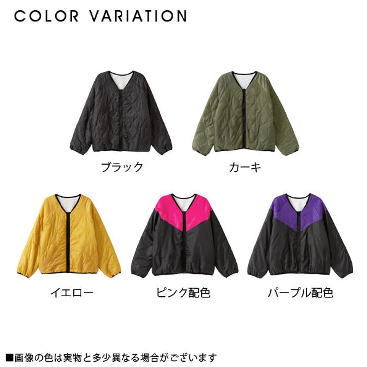 リバーシブルボアブルゾン|NL|CS||][品番：YU000041952]｜夢展望