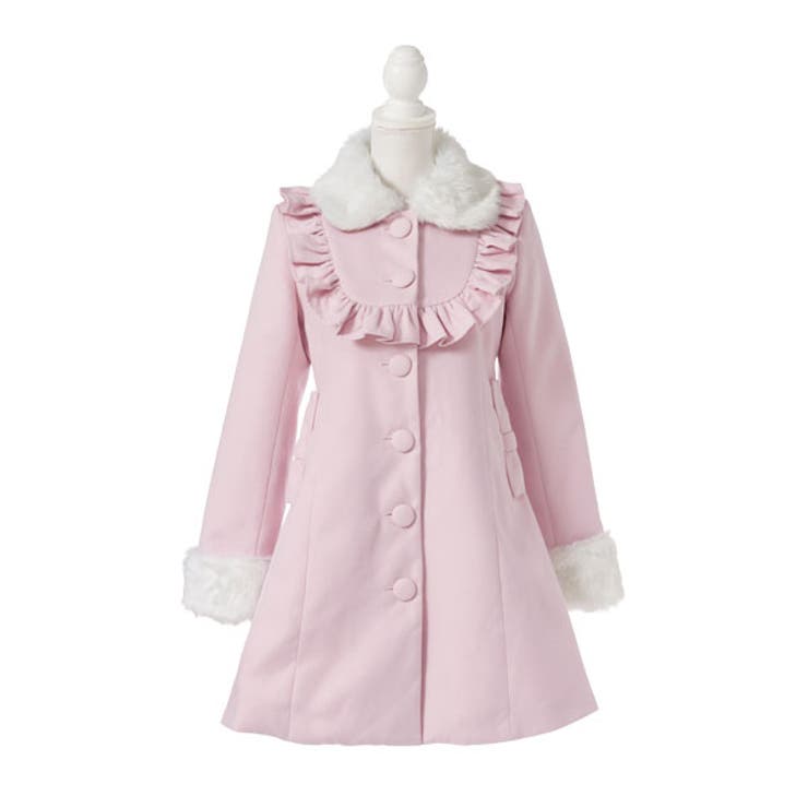 idem レースウールコート idem（イデム）の「lace docking wool coat / レースウール