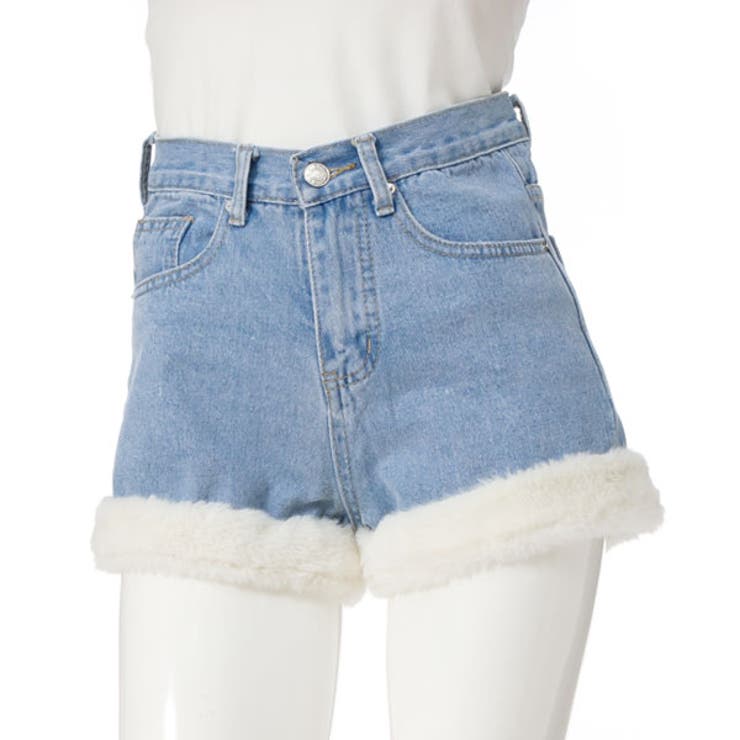 Pium ピウム　ファーショートパンツ ハイウエストファーショートパンツ – pium