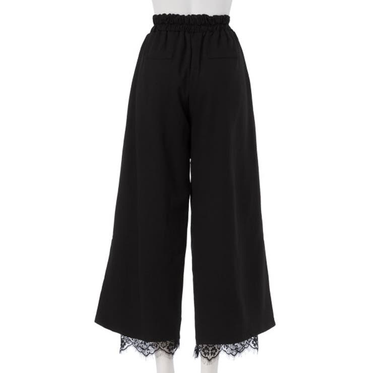 ＊美品＊エラ♡ワイドパンツ　スカラップ 美品＊エラ♡ワイドパンツ スカラップ 美品＊エラ♡ワイドパンツ