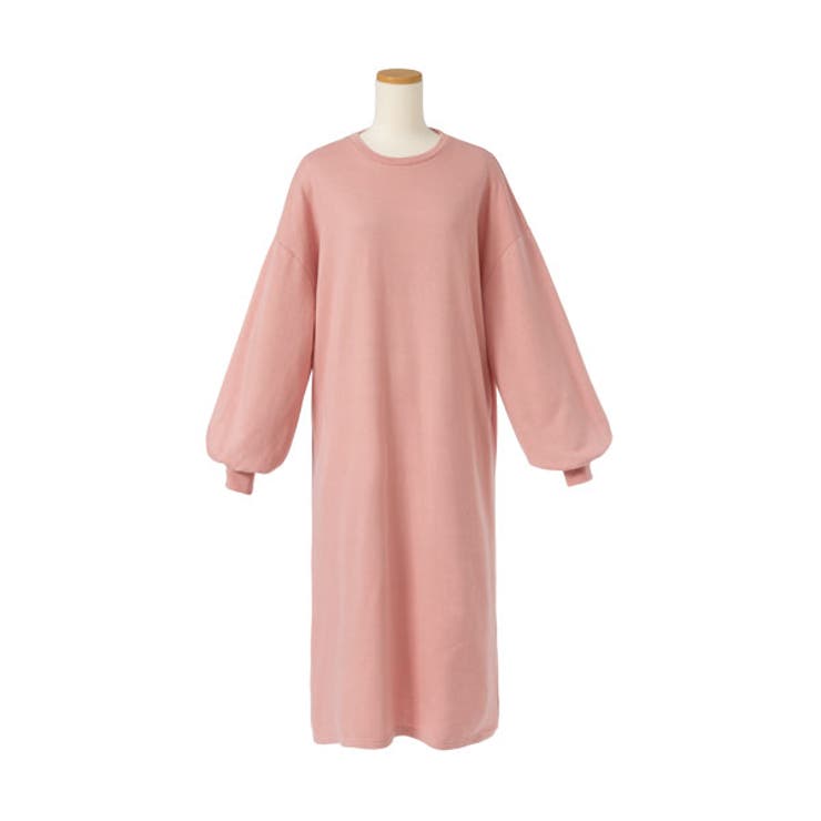 ワンピース バルーンスリーブ スウェット[品番：YU000042328]｜夢展望