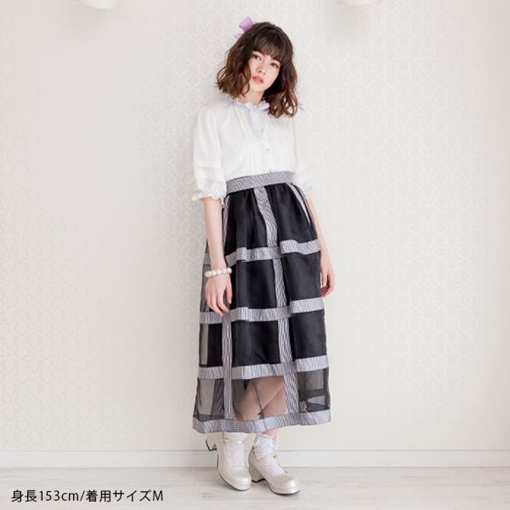 ゆ*様 ツイードジレブラウス♡ MA*RS】肩開きZIPスライダーブラウス - ホワイト size-F | 地雷
