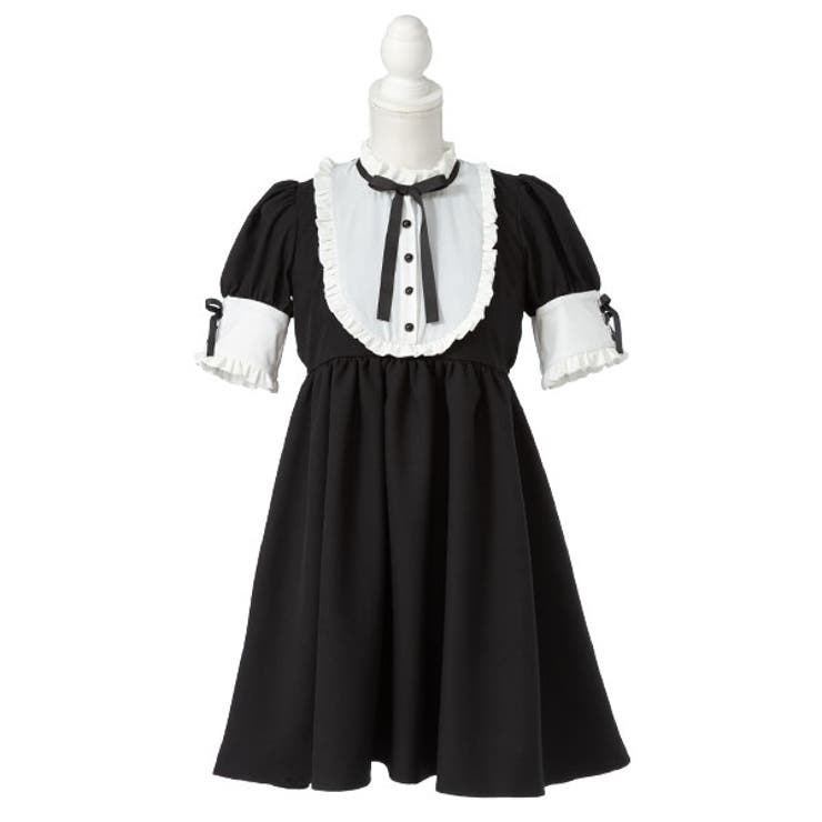 ワンピース メイドライク レースアップ[品番：YU000042644]｜夢展望
