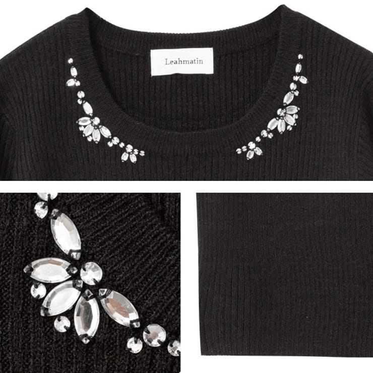 ジバンシーフローラルパーカークリスタルビジュー