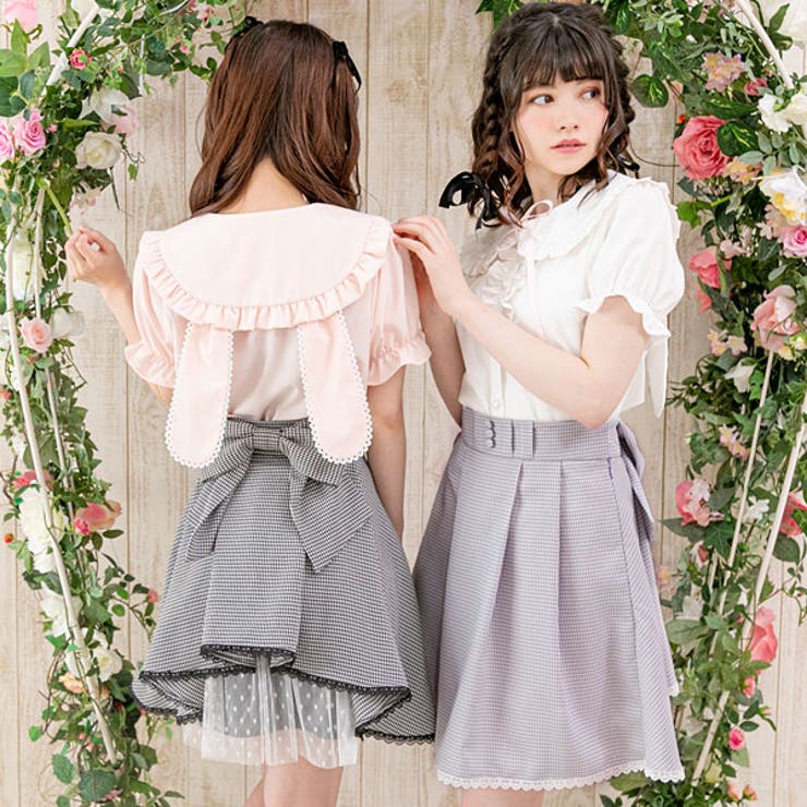 専用商品　　ユキコハナイ　リボンフリルスカート　新品未使用品 グリーンリボントップス＋フリルスカート02130 – Foonique