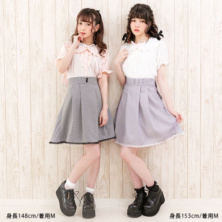 専用商品　　ユキコハナイ　リボンフリルスカート　新品未使用品 ロジータ ROJITA バックリボンスカート （サックス