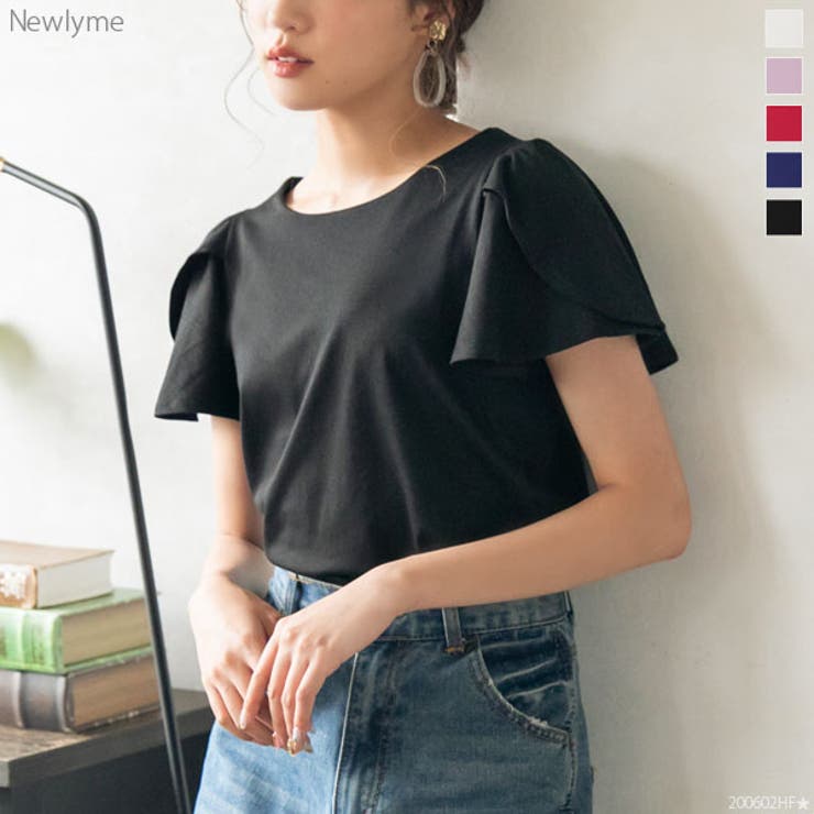 トップス Yume カットソー チューリップスリーブ トップス[品番：YU000043066