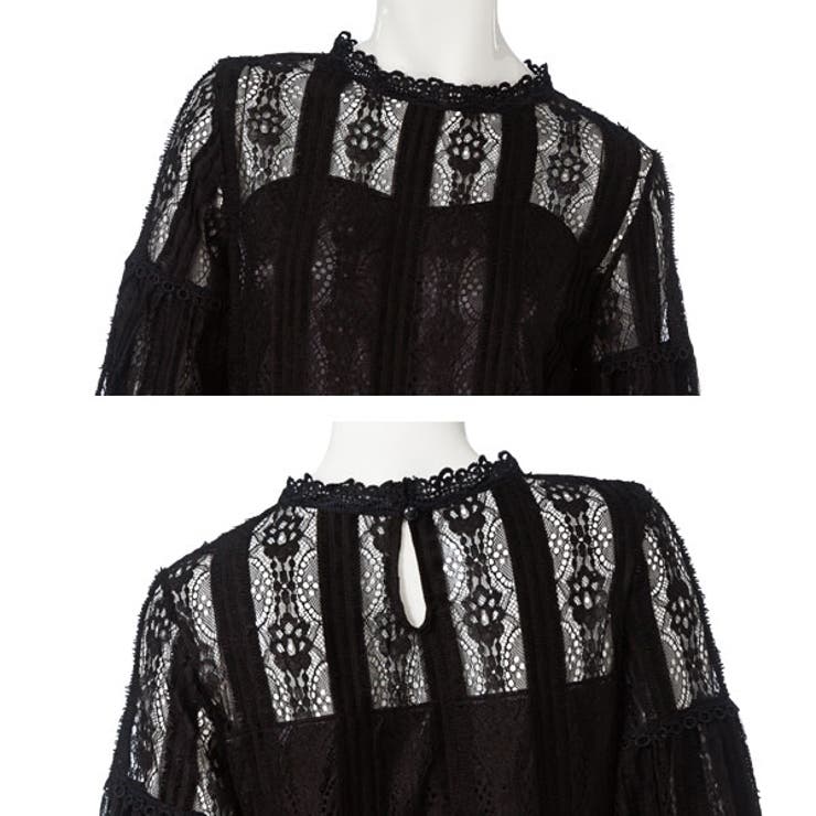 ブラウス バルーン袖 裏地付 | 夢展望 | 詳細画像14 