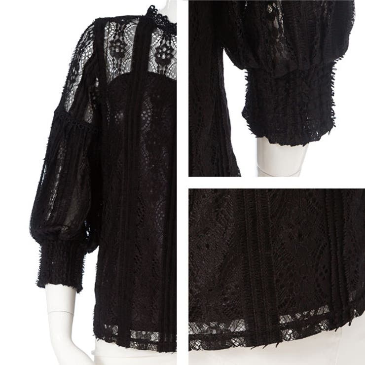 ブラウス バルーン袖 裏地付 | 夢展望 | 詳細画像15 