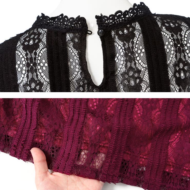 ブラウス バルーン袖 裏地付 | 夢展望 | 詳細画像16 