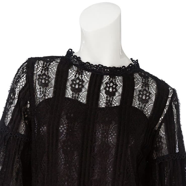 ブラウス バルーン袖 裏地付 | 夢展望 | 詳細画像13 