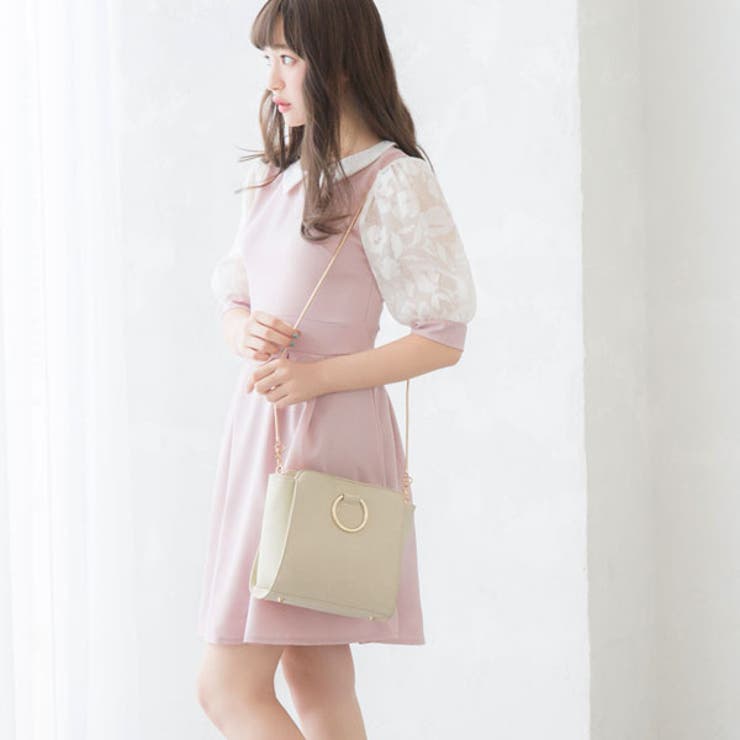 ワンピース 襟付き オーガンジー袖 品番 Yu 夢展望 ユメテンボウ のレディースファッション通販 Shoplist ショップリスト