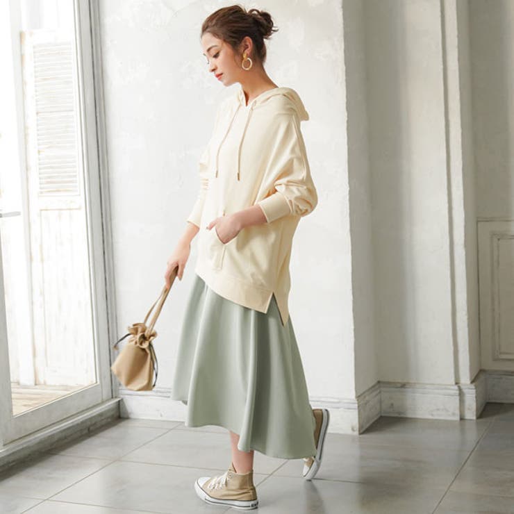 パーカー オーバーサイズ サイドスリット | 夢展望 | 詳細画像5 