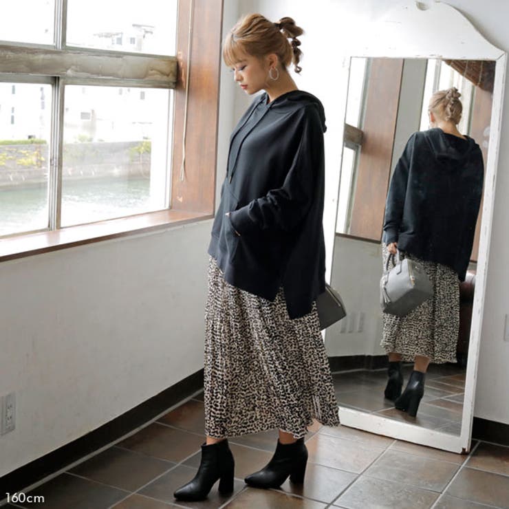 パーカー オーバーサイズ サイドスリット | 夢展望 | 詳細画像11 